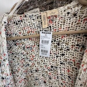 Thread & Supply Cream and Black Women's Cardigan